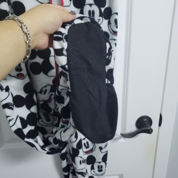 DISNEY Mickey Mouse Fleece Footed Pyjamas Set - Picture 13 of 13